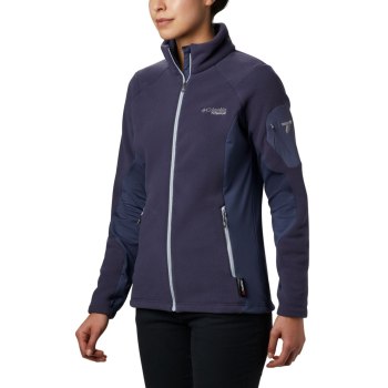 Columbia Jas Dames, Titan Pass II 2.0 Fleece Donkerblauw Grijs, 29DJOIUQS